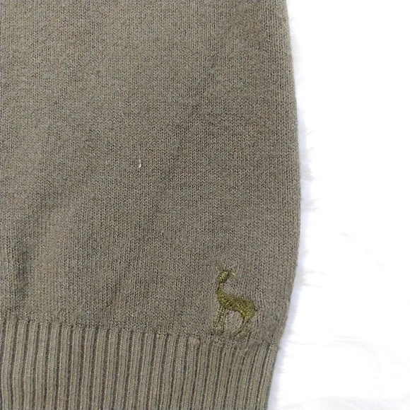 PAPAYA olive green button-front cardigan stitch - Picture 3 of 7